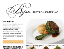 Tablet Screenshot of bijou-bistro.com